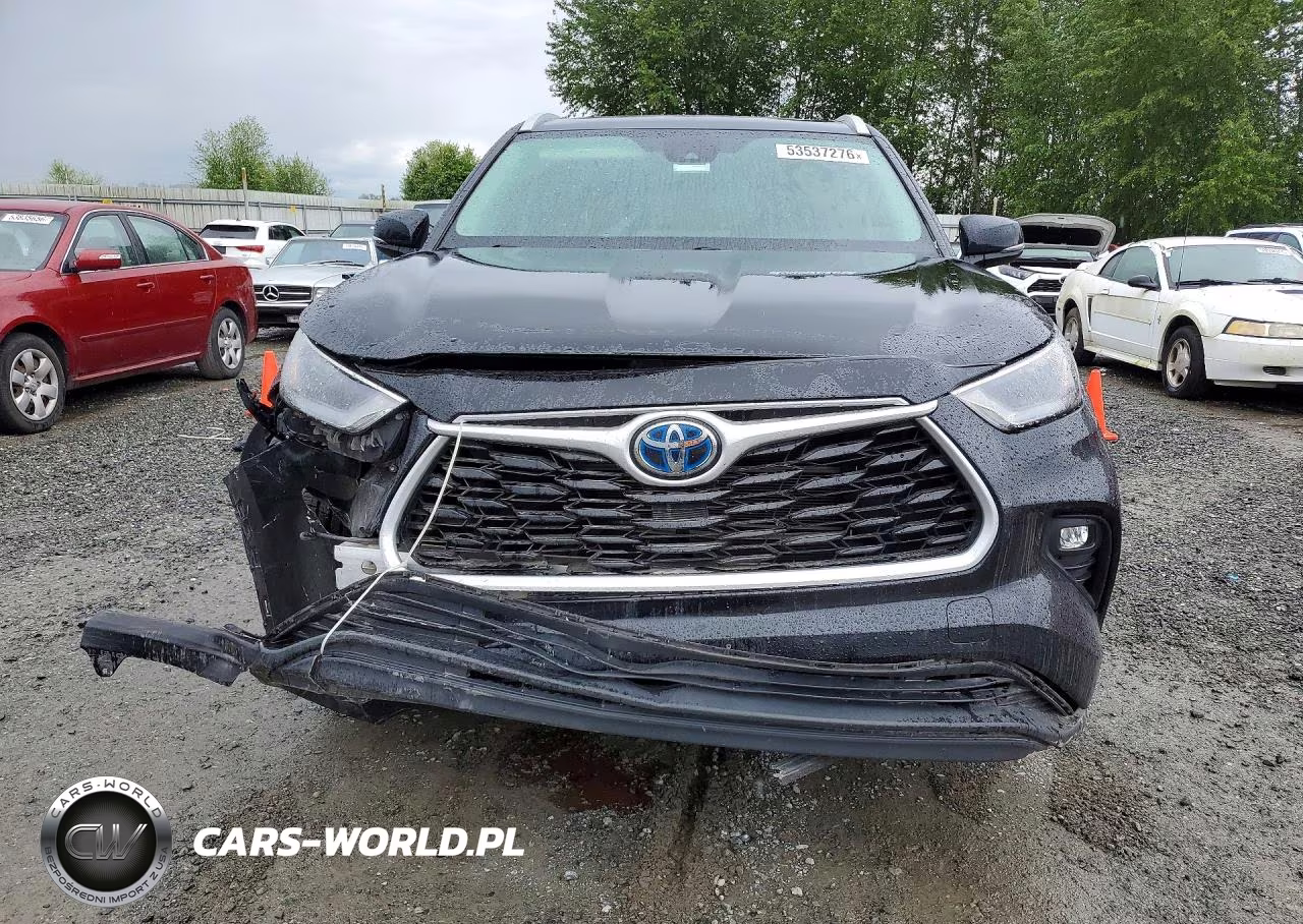 2022 Toyota Highlander Hybrid Xle VIN:5TDGBRCH6NS562312 - 5