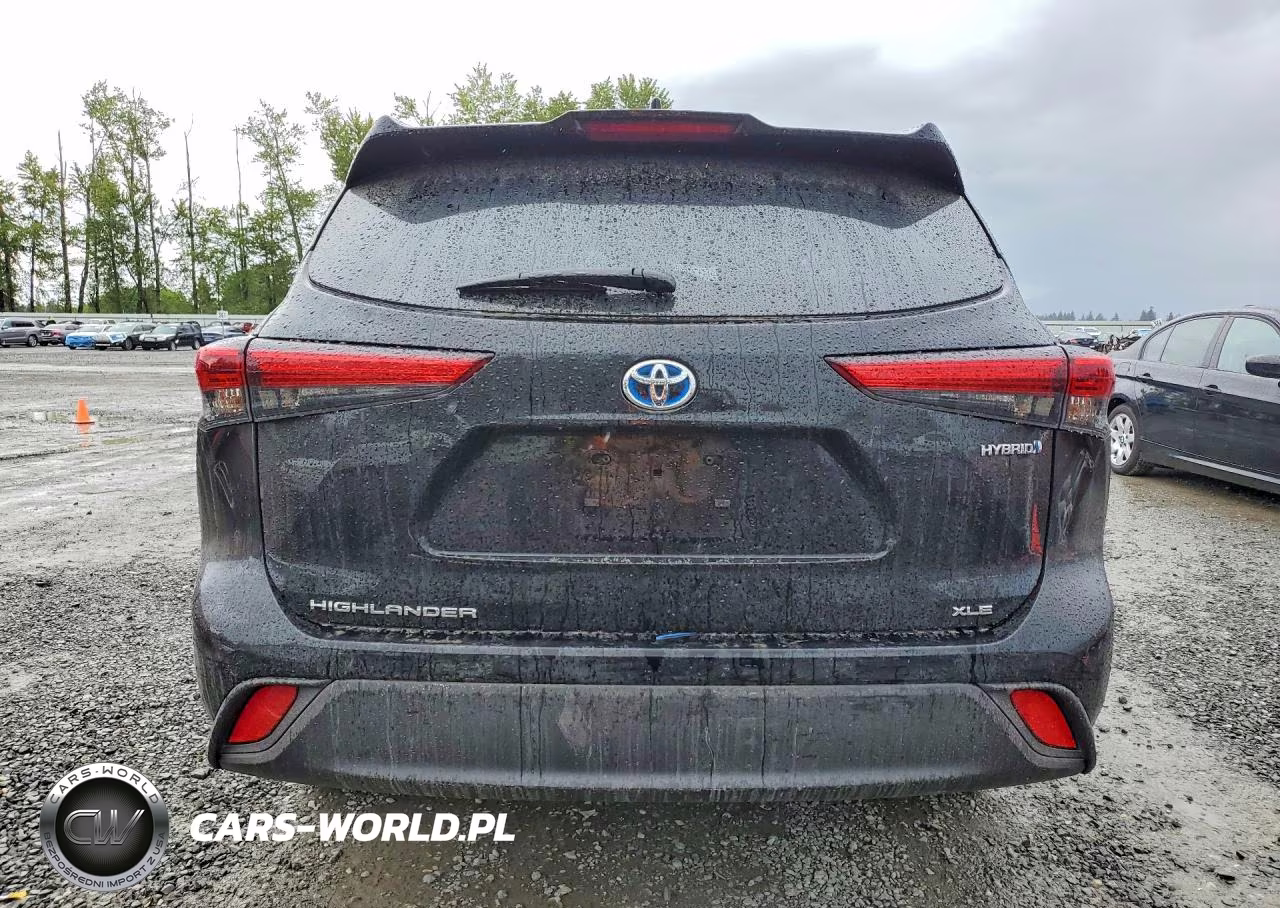 2022 Toyota Highlander Hybrid Xle VIN:5TDGBRCH6NS562312 - 6