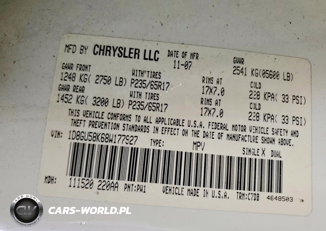 2008 Dodge Nitro Slt VIN:1D8GU58K68W177927 - 13