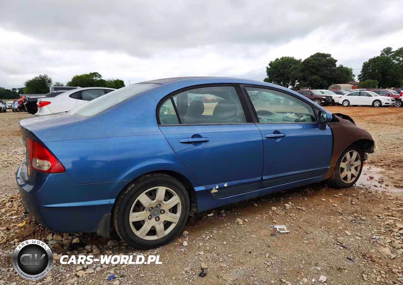 2009 Honda Civic Lx VIN:1HGFA165X9L002304 - 3
