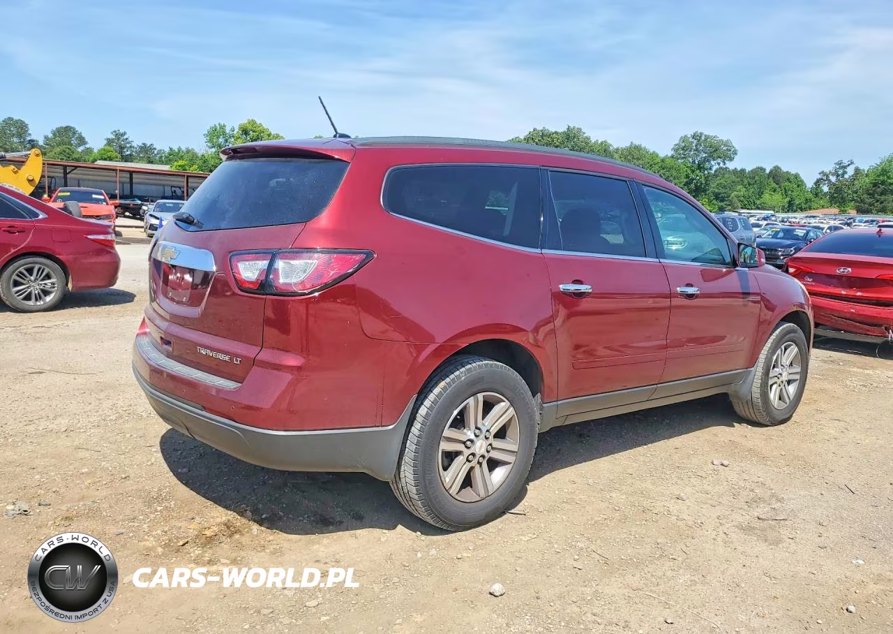 2015 Chevrolet Traverse Lt VIN:1GNKRHKD3FJ313468 - 3