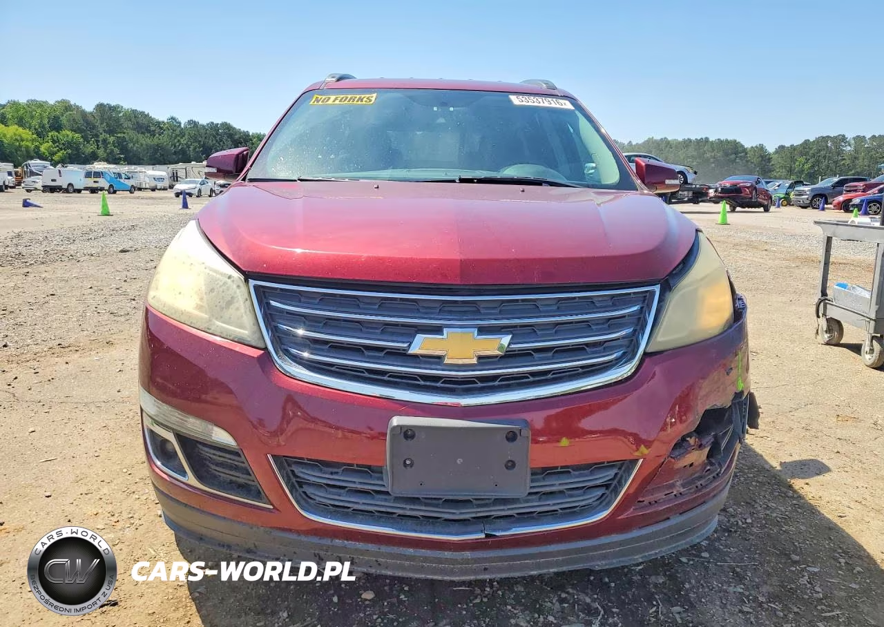 2015 Chevrolet Traverse Lt VIN:1GNKRHKD3FJ313468 - 5