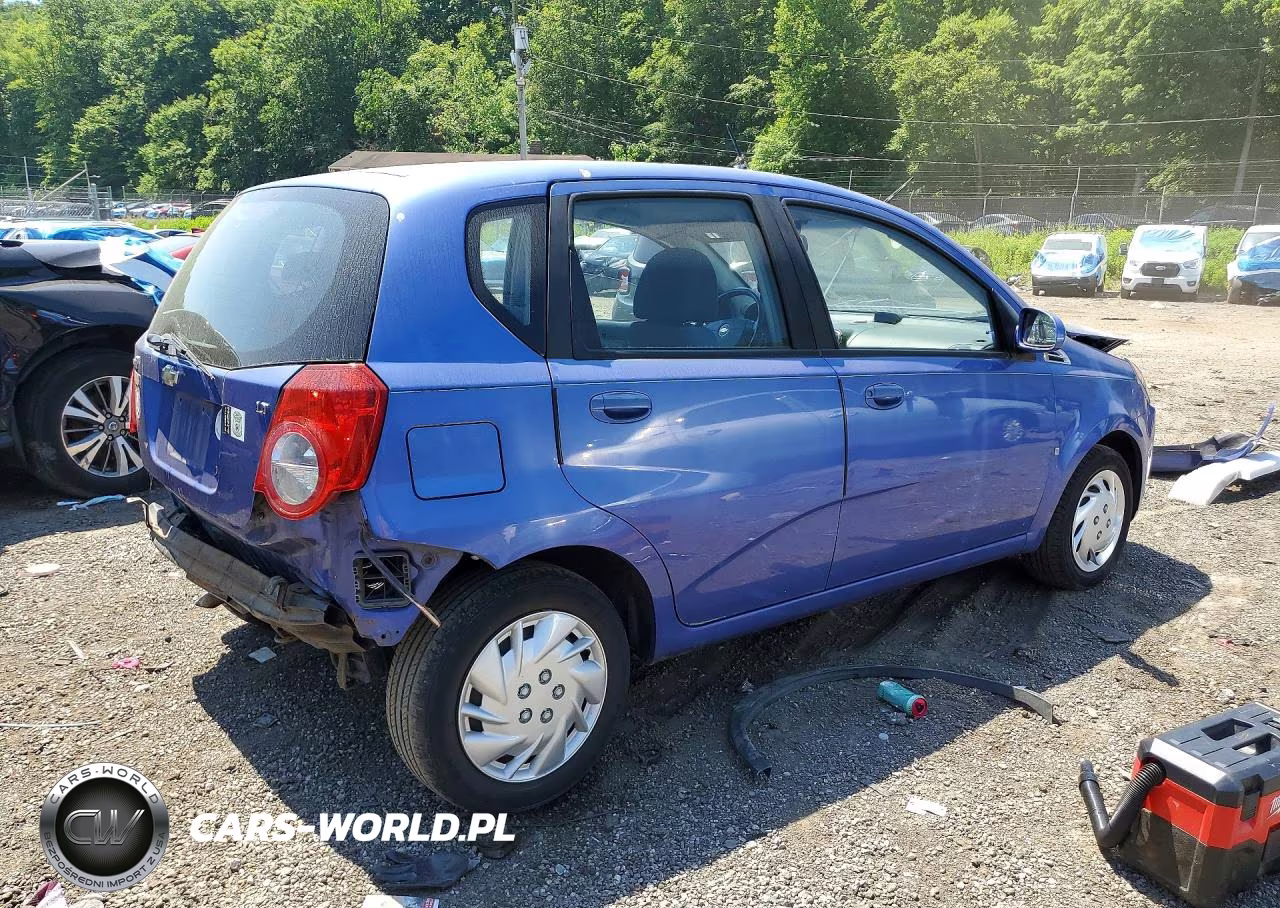 2009 Chevrolet Aveo Ls VIN:KL1TD66EX9B620919 - 3