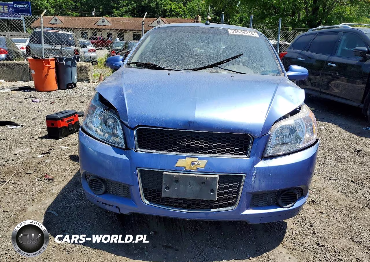 2009 Chevrolet Aveo Ls VIN:KL1TD66EX9B620919 - 5