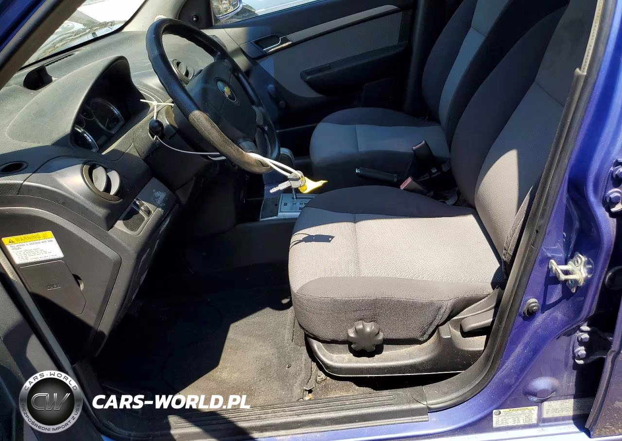 2009 Chevrolet Aveo Ls VIN:KL1TD66EX9B620919 - 7