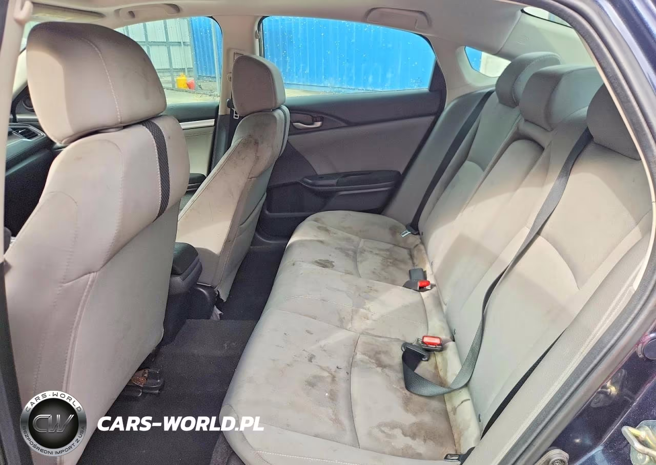 2019 Honda Civic Ex VIN:19XFC1F30KE005766 - 10