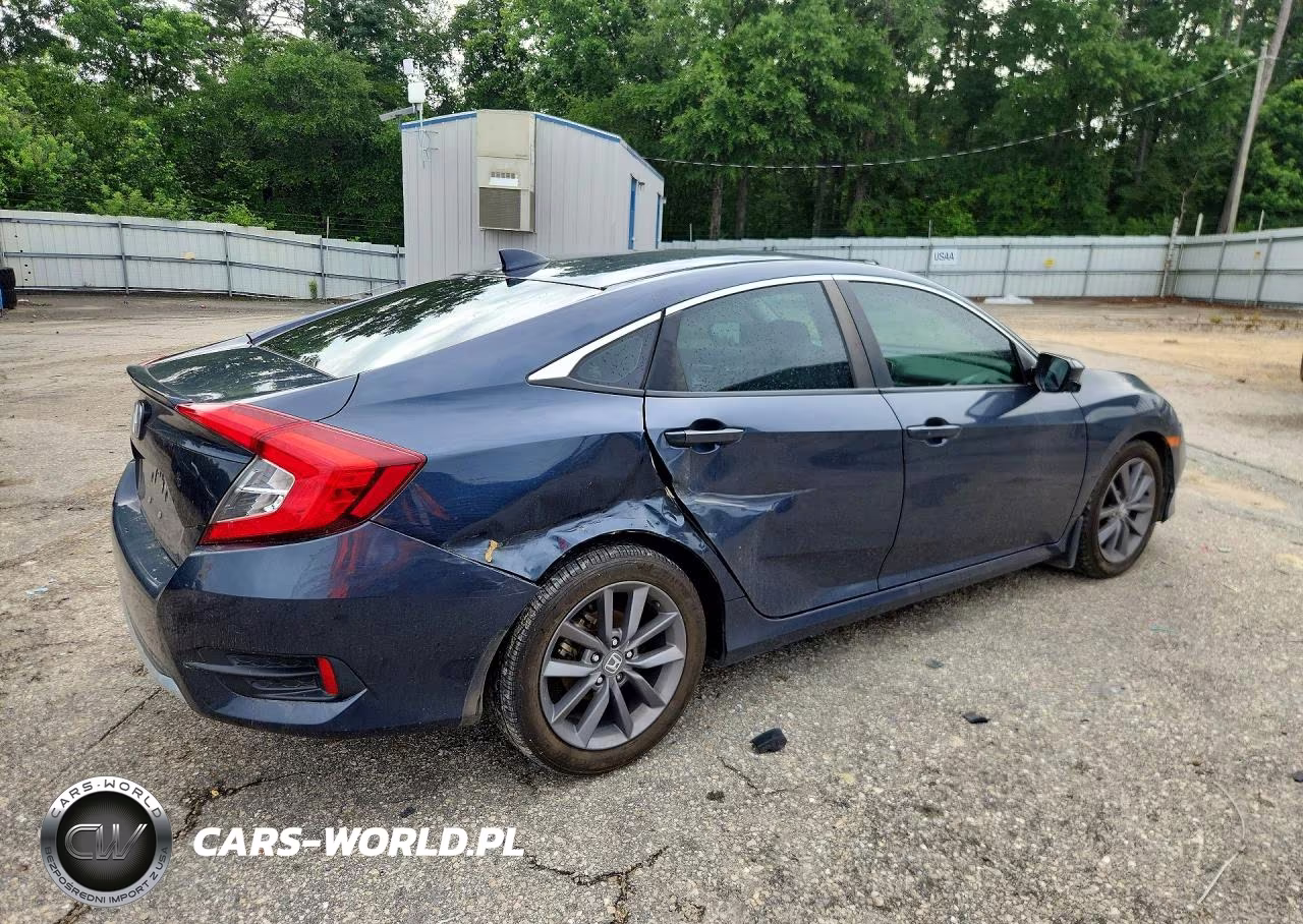 2019 Honda Civic Ex VIN:19XFC1F30KE005766 - 3