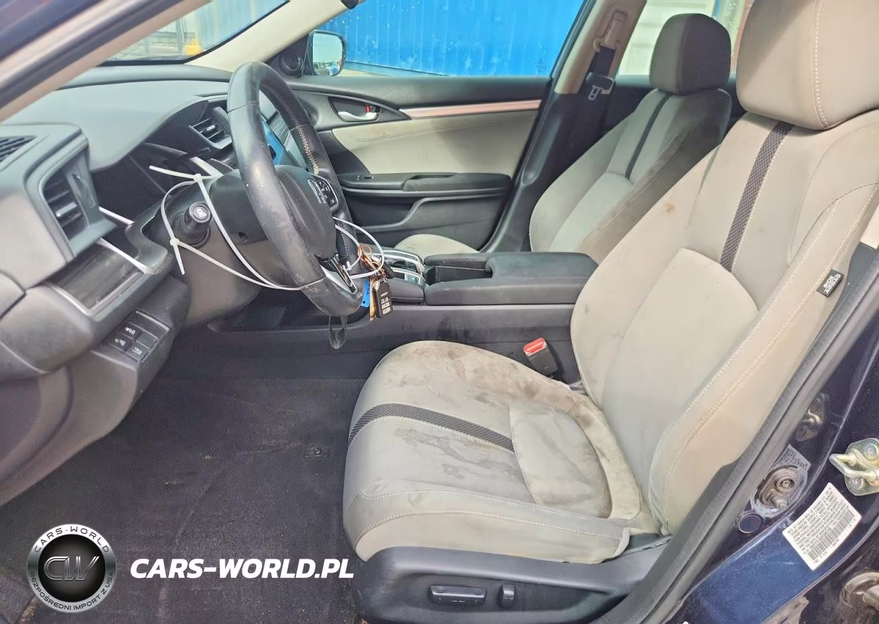 2019 Honda Civic Ex VIN:19XFC1F30KE005766 - 7