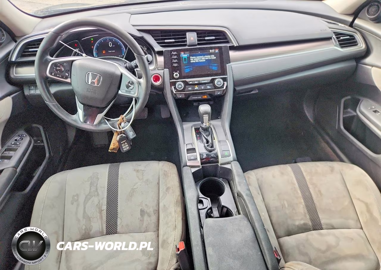 2019 Honda Civic Ex VIN:19XFC1F30KE005766 - 8