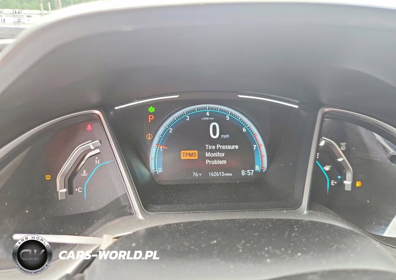 2019 Honda Civic Ex VIN:19XFC1F30KE005766 - 9