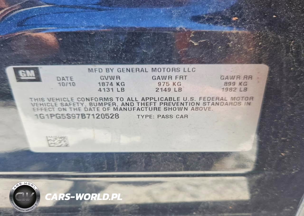 2011 Chevrolet Cruze Lt VIN:1G1PG5S97B7120528 - 13