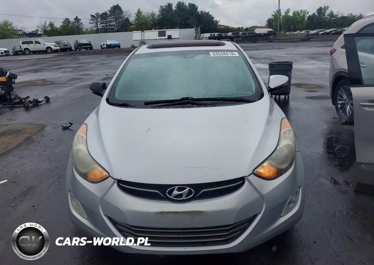 2013 Hyundai Elantra Limited VIN:KMHDH4AE8DU616860 - 5