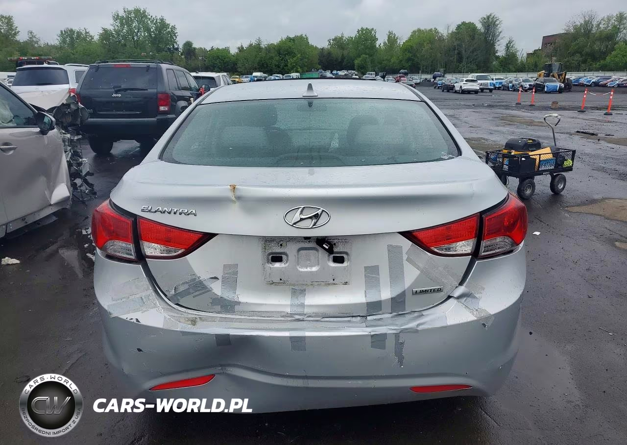 2013 Hyundai Elantra Limited VIN:KMHDH4AE8DU616860 - 6