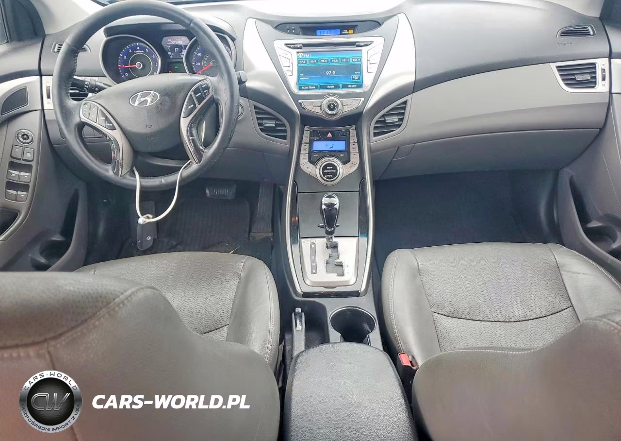 2013 Hyundai Elantra Limited VIN:KMHDH4AE8DU616860 - 8