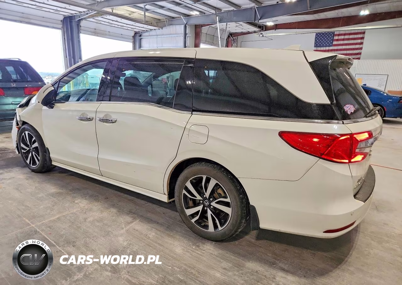 2018 Honda Odyssey Elite VIN:5FNRL6H96JB050053 - 2