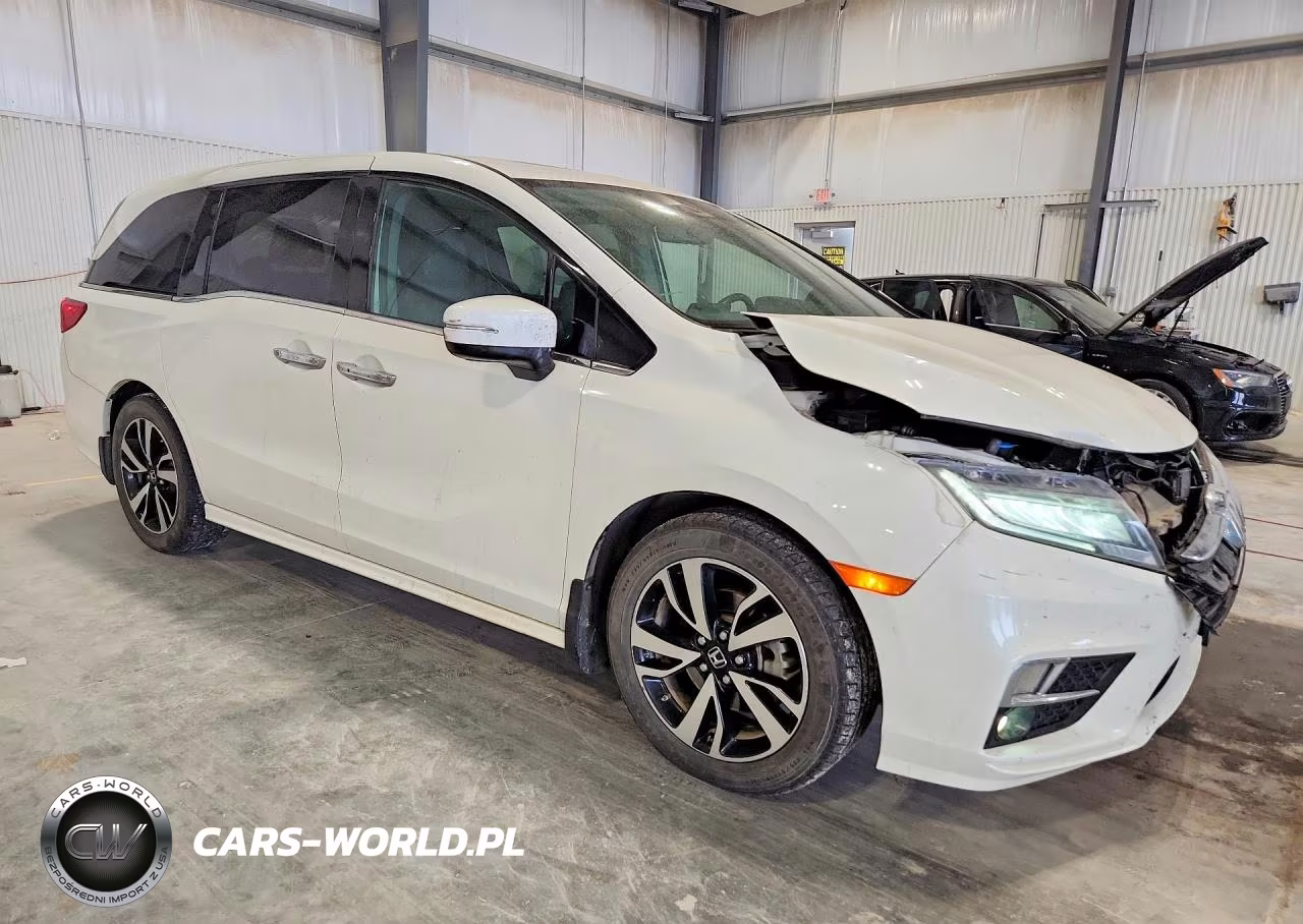 2018 Honda Odyssey Elite VIN:5FNRL6H96JB050053 - 4