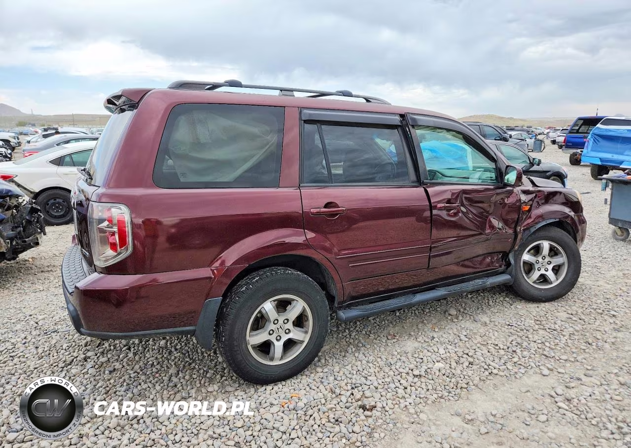 2008 Honda Pilot Exl VIN:5FNYF18598B015939 - 3