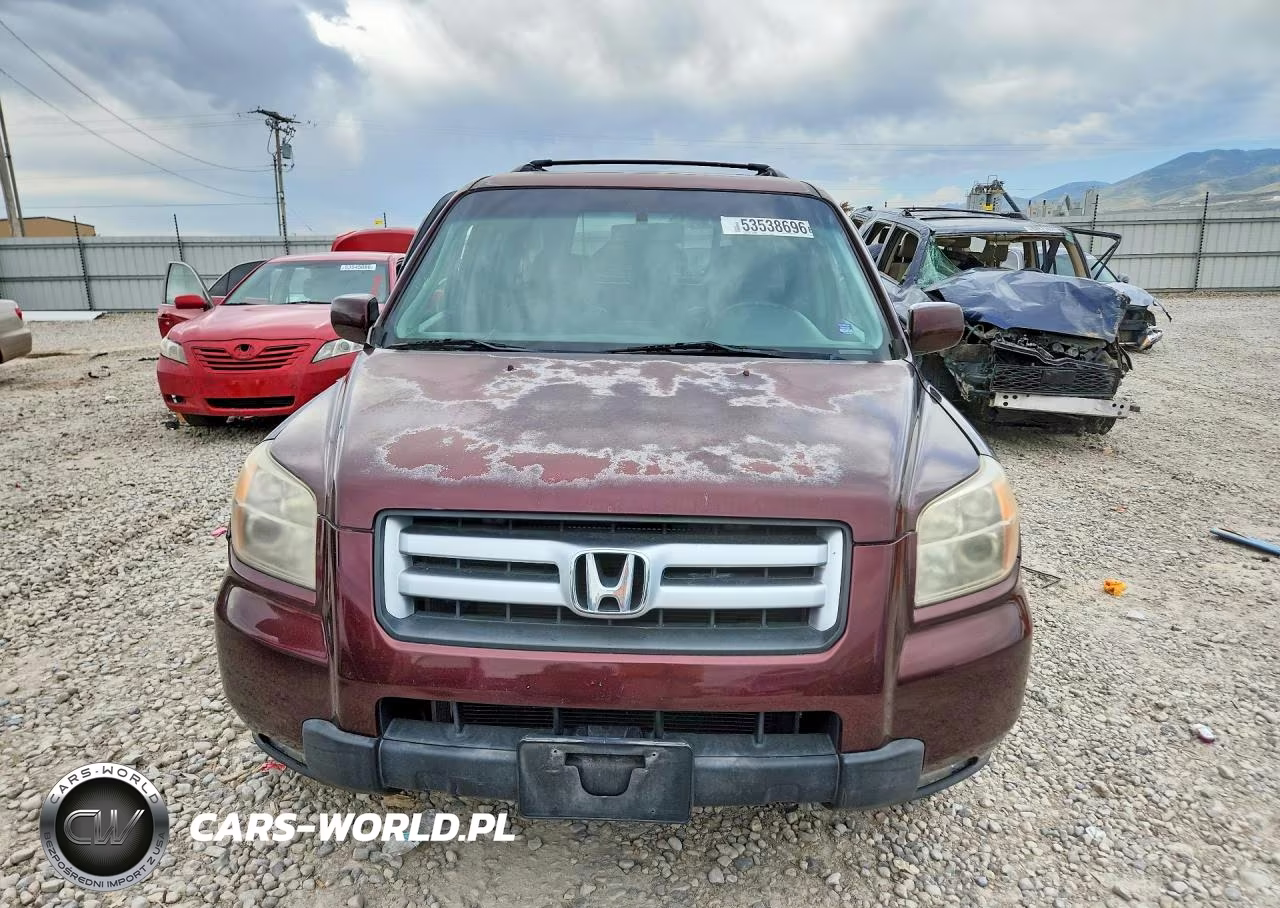 2008 Honda Pilot Exl VIN:5FNYF18598B015939 - 5