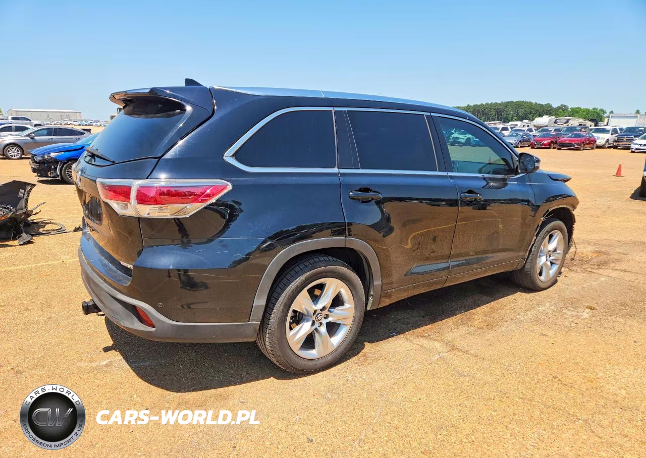 2016 Toyota Highlander Limited VIN:5TDYKRFH0GS147165 - 3