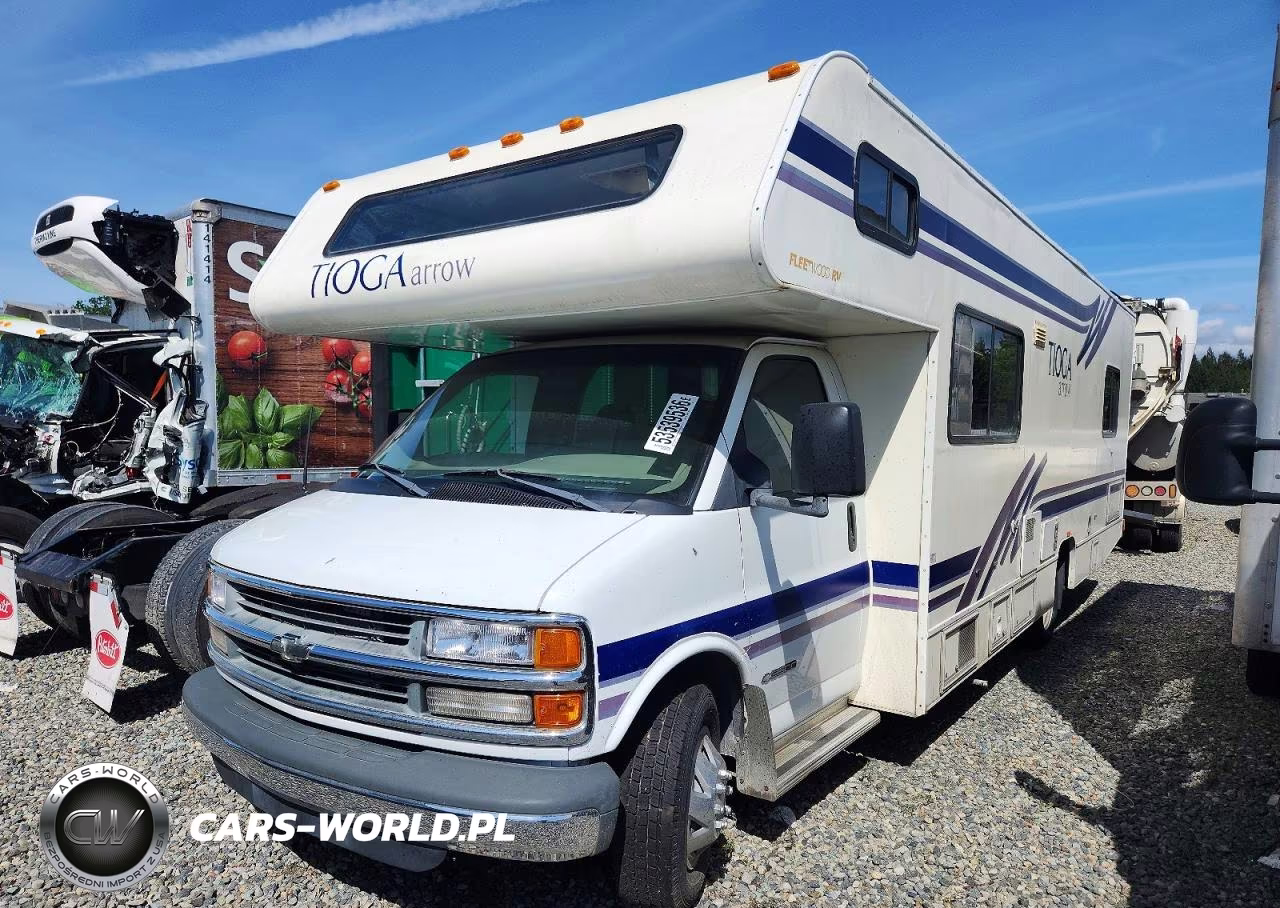 2001 Fleetwood Tioga Rv VIN:1GBJG31J8Y1216777 - 2