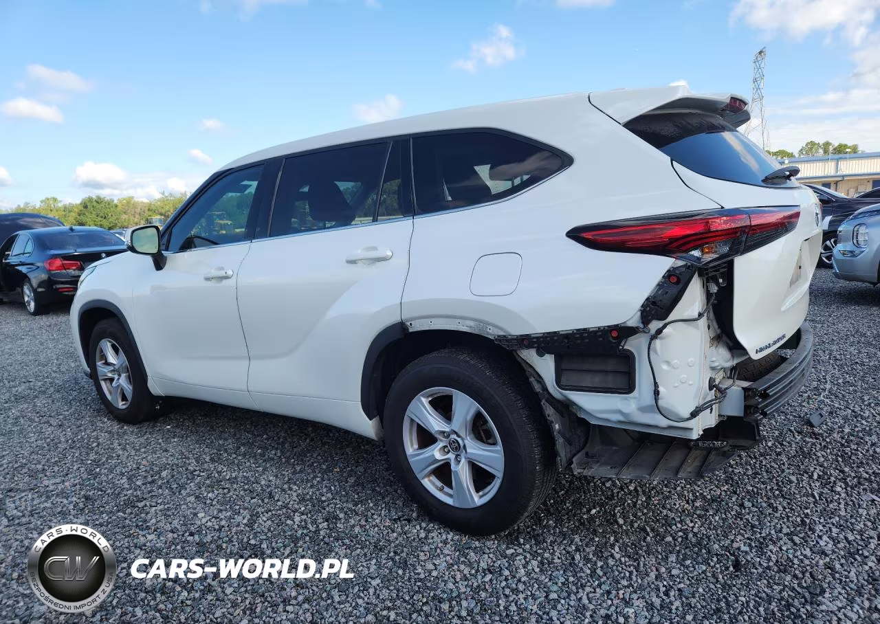 2021 Toyota Highlander L VIN:5TDCZRAH8MS529050 - 2