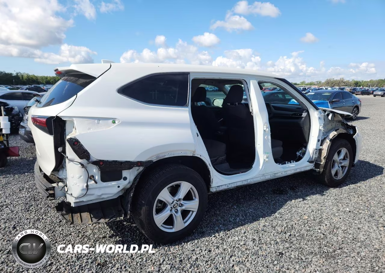2021 Toyota Highlander L VIN:5TDCZRAH8MS529050 - 3