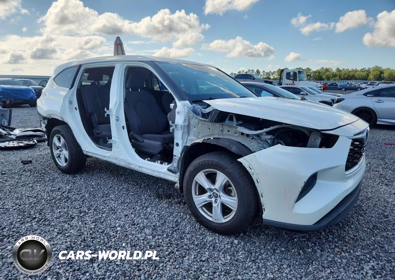 2021 Toyota Highlander L VIN:5TDCZRAH8MS529050 - 4