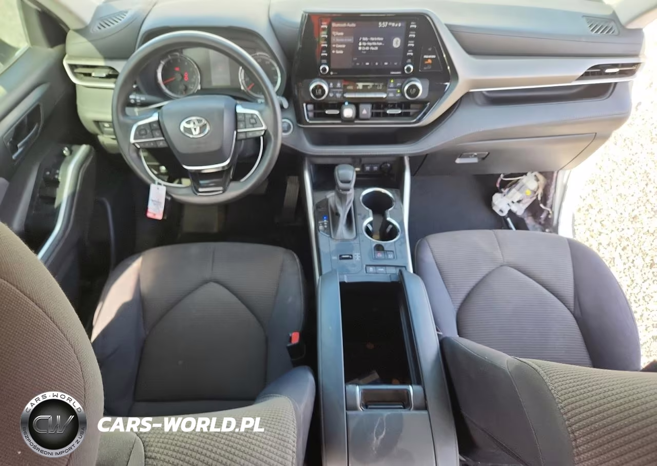 2021 Toyota Highlander L VIN:5TDCZRAH8MS529050 - 8
