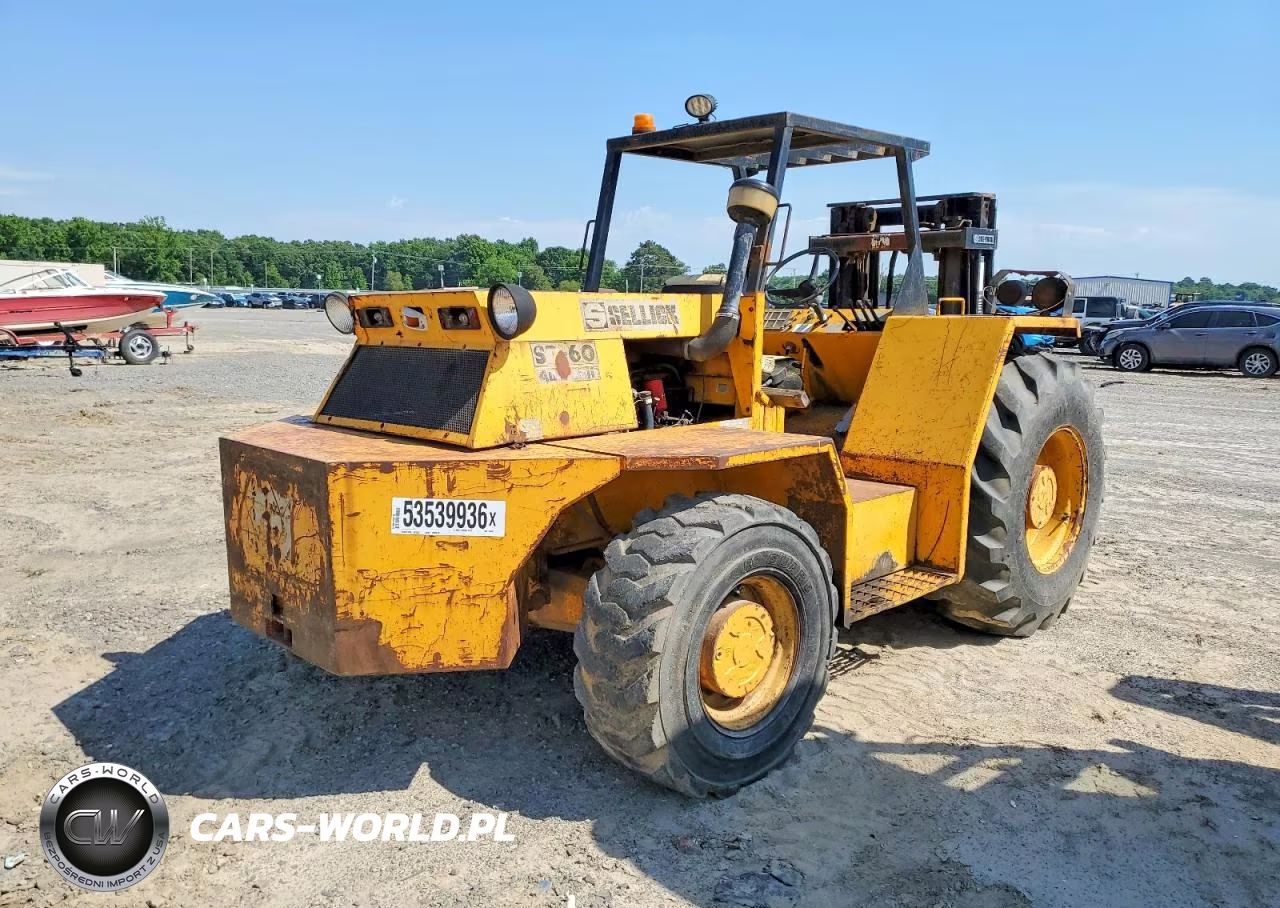 2001 Sellick Sd-60 Forklift VIN:4709105632 - 4