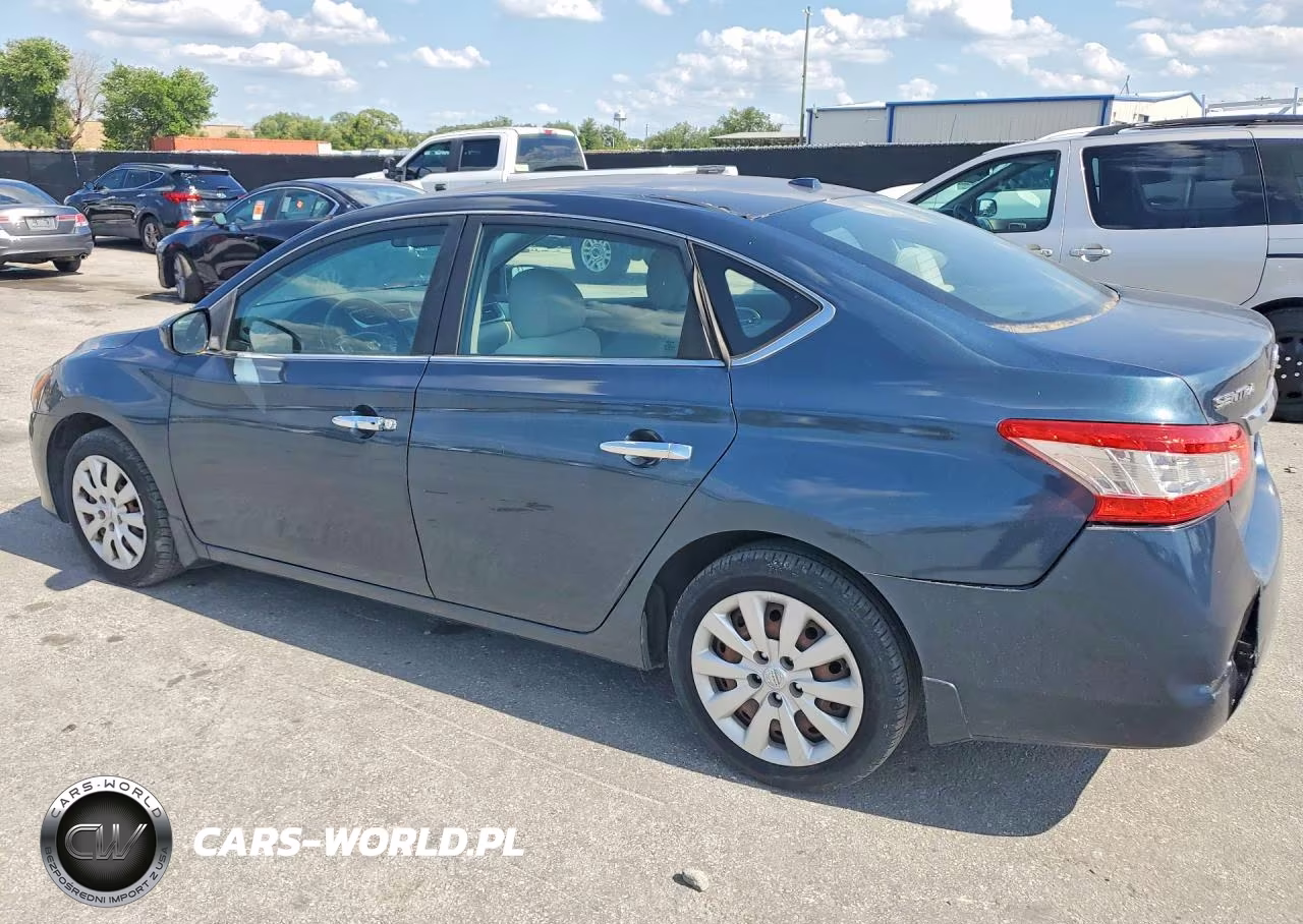 2015 Nissan Sentra Sv VIN:3N1AB7AP2FL693395 - 2
