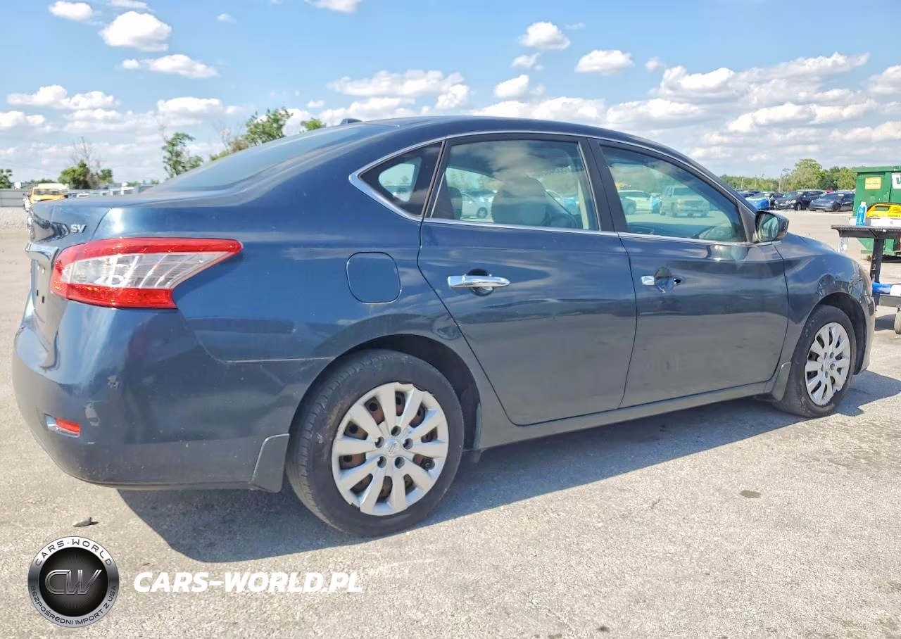 2015 Nissan Sentra Sv VIN:3N1AB7AP2FL693395 - 3