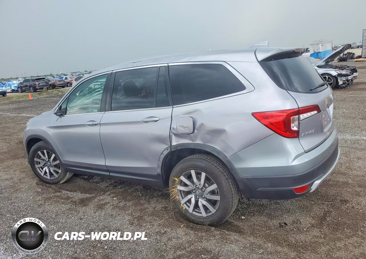 2021 Honda Pilot Ex VIN:5FNYF5H36MB011847 - 2