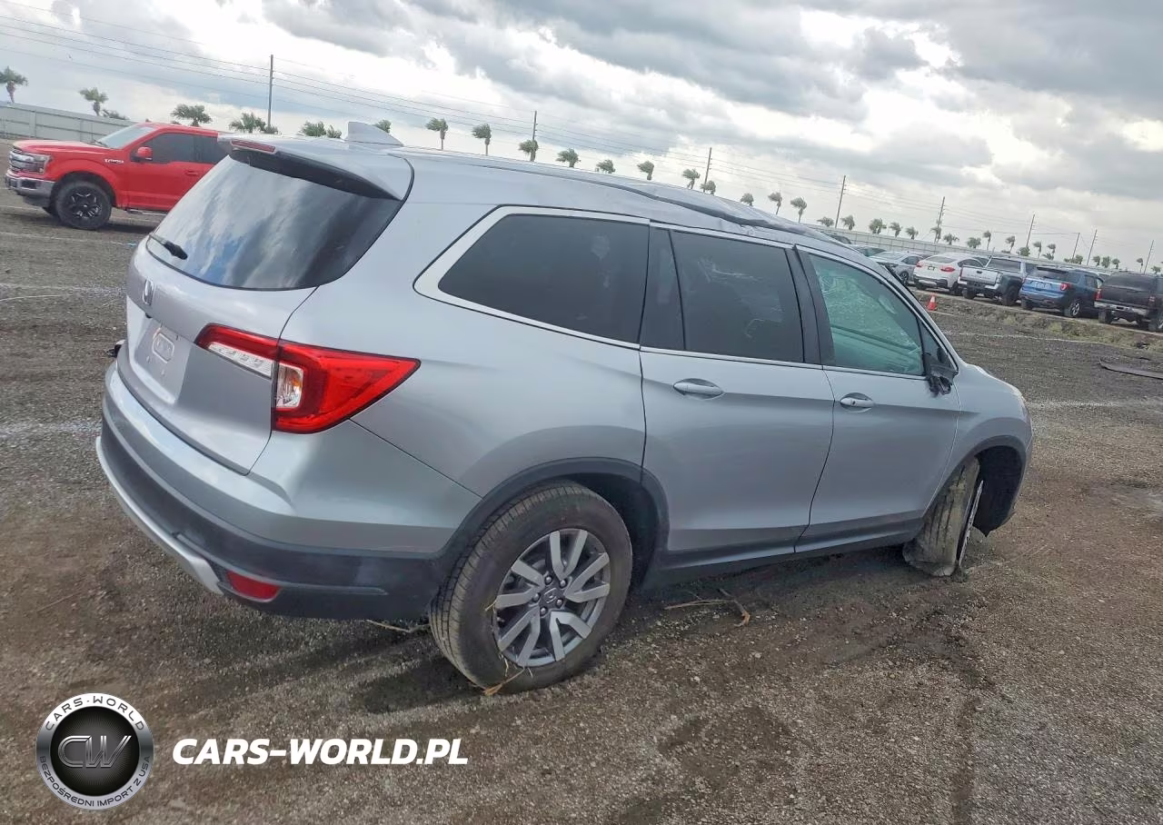2021 Honda Pilot Ex VIN:5FNYF5H36MB011847 - 3