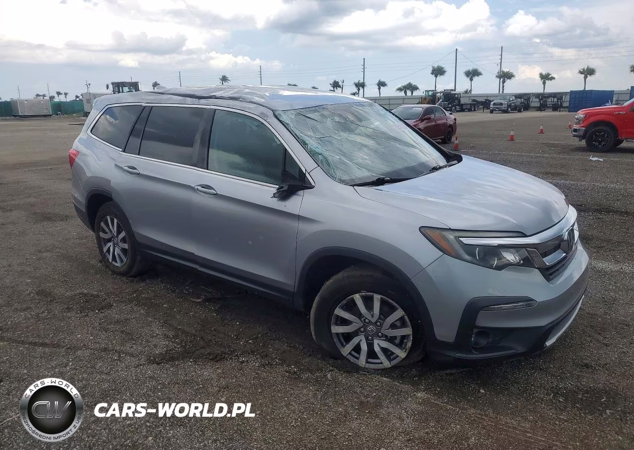 2021 Honda Pilot Ex VIN:5FNYF5H36MB011847 - 4