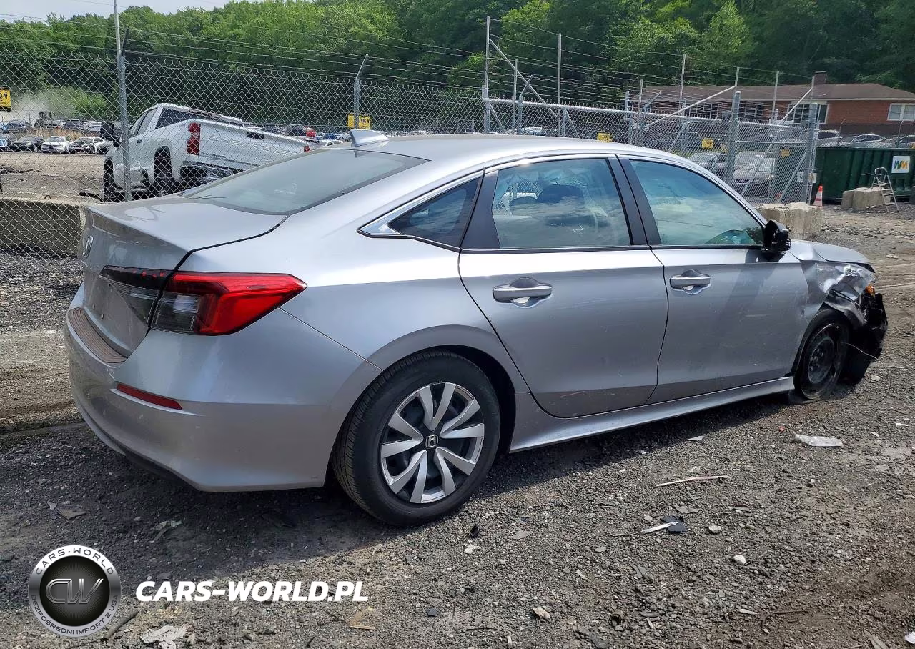2024 Honda Civic Lx VIN:2HGFE2F20RH574107 - 3