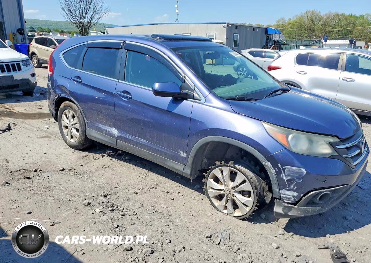 2013 Honda Cr-V Ex VIN:2HKRM4H50DH654413 - 4