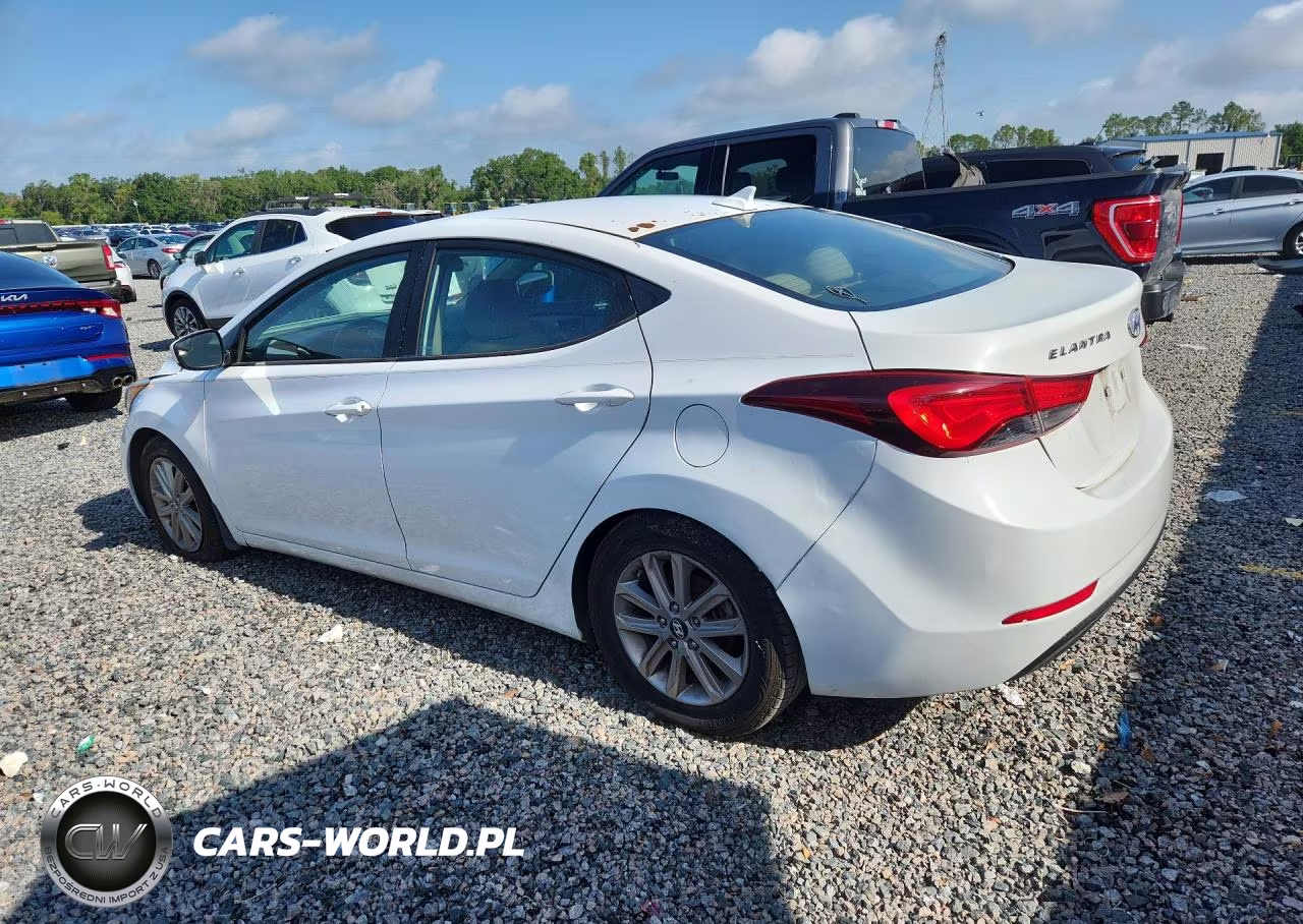 2015 Hyundai Elantra Se VIN:5NPDH4AE8FH643638 - 2