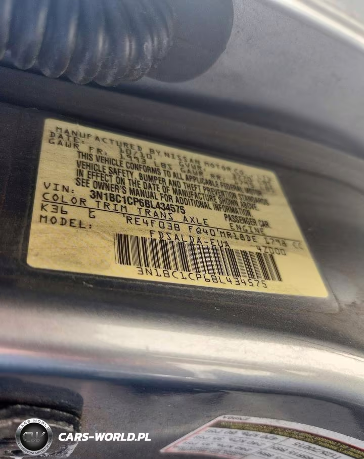 2011 Nissan Versa 1.8 S VIN:3N1BC1CP6BL434575 - 12