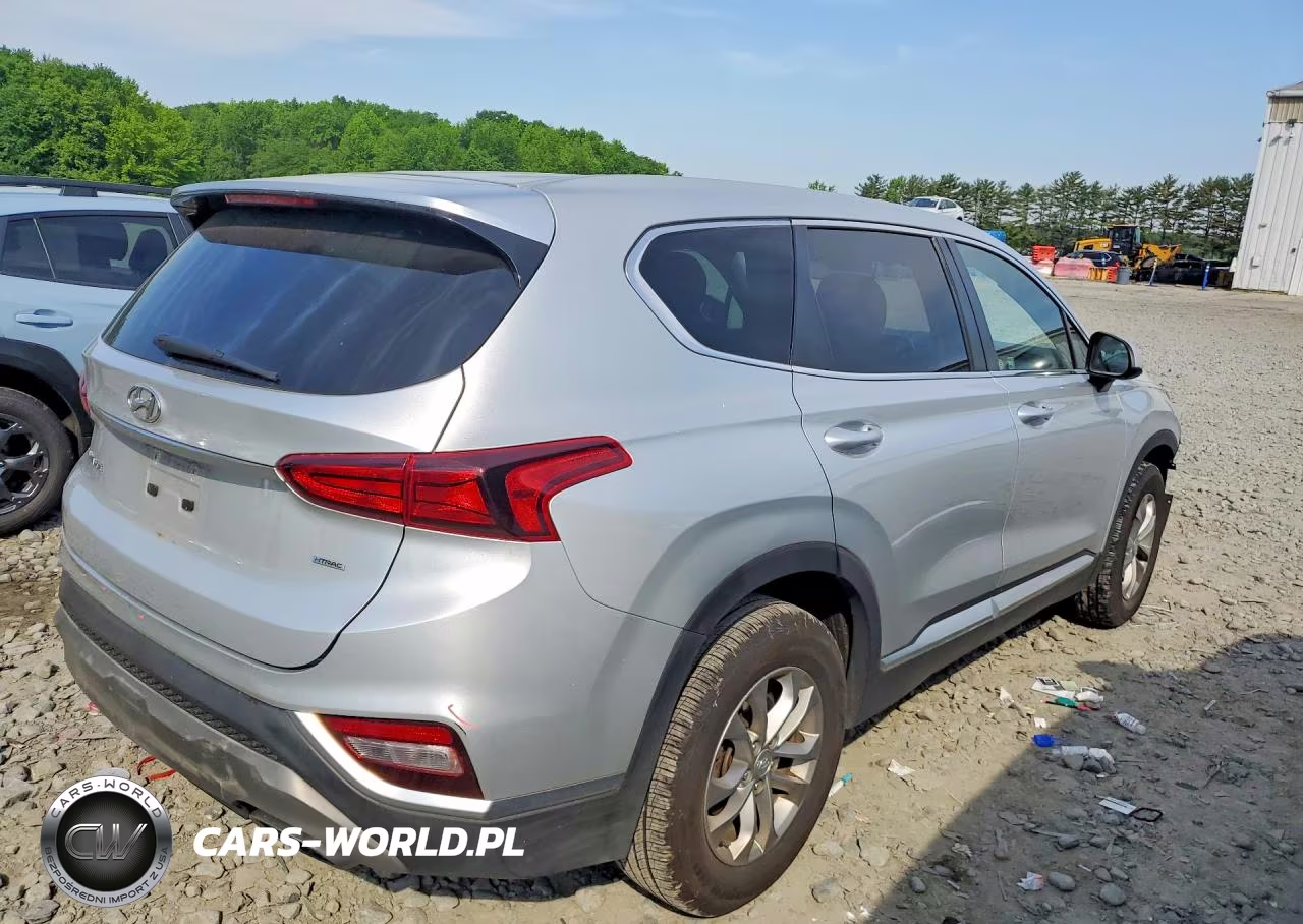 2019 Hyundai Santa Fe Se VIN:5NMS2CAD8KH058737 - 3