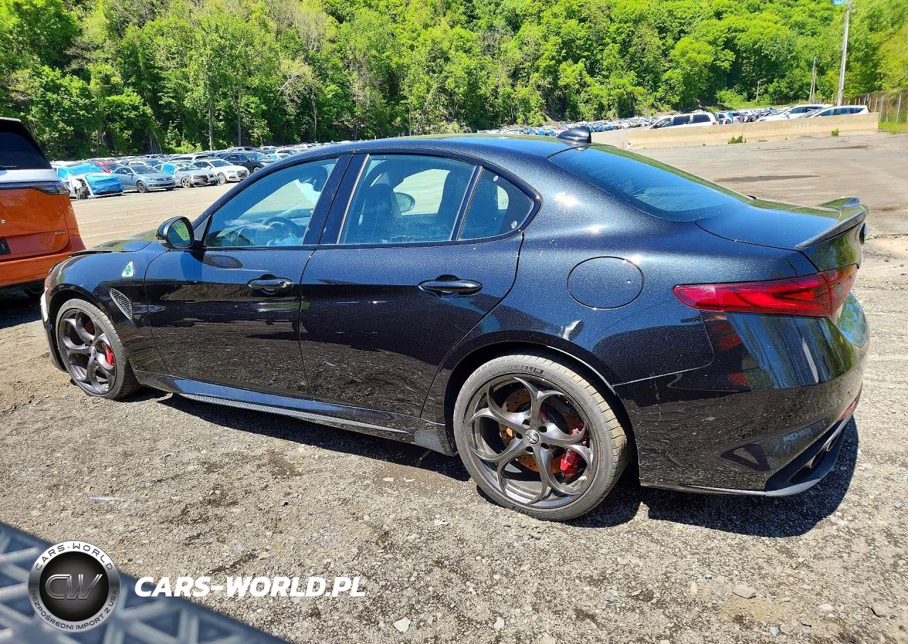 2023 Alfa Romeo Giulia Quadrifoglio VIN:ZARFAMEVXP7676787 - 2