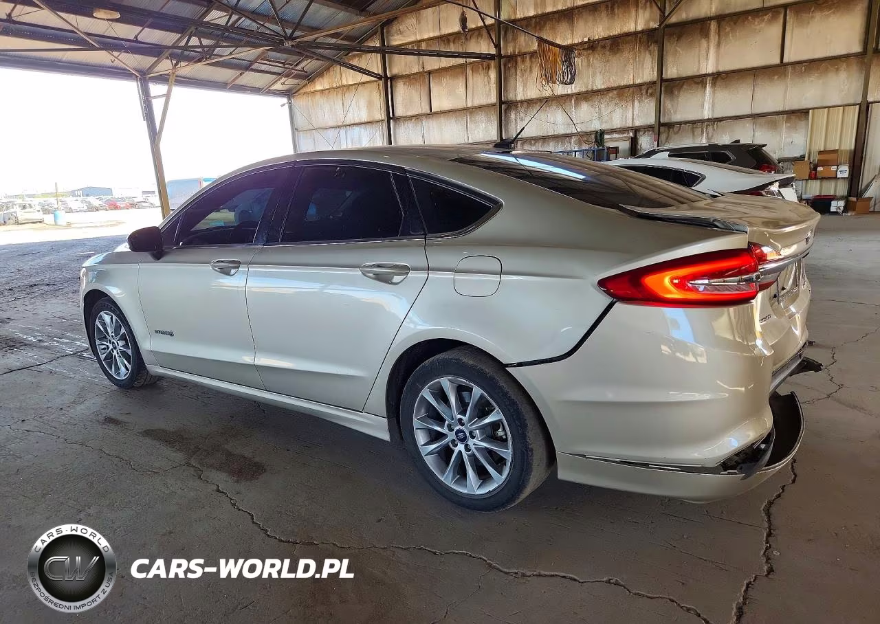 2017 Ford Fusion Se Hybrid VIN:3FA6P0LU7HR386115 - 2