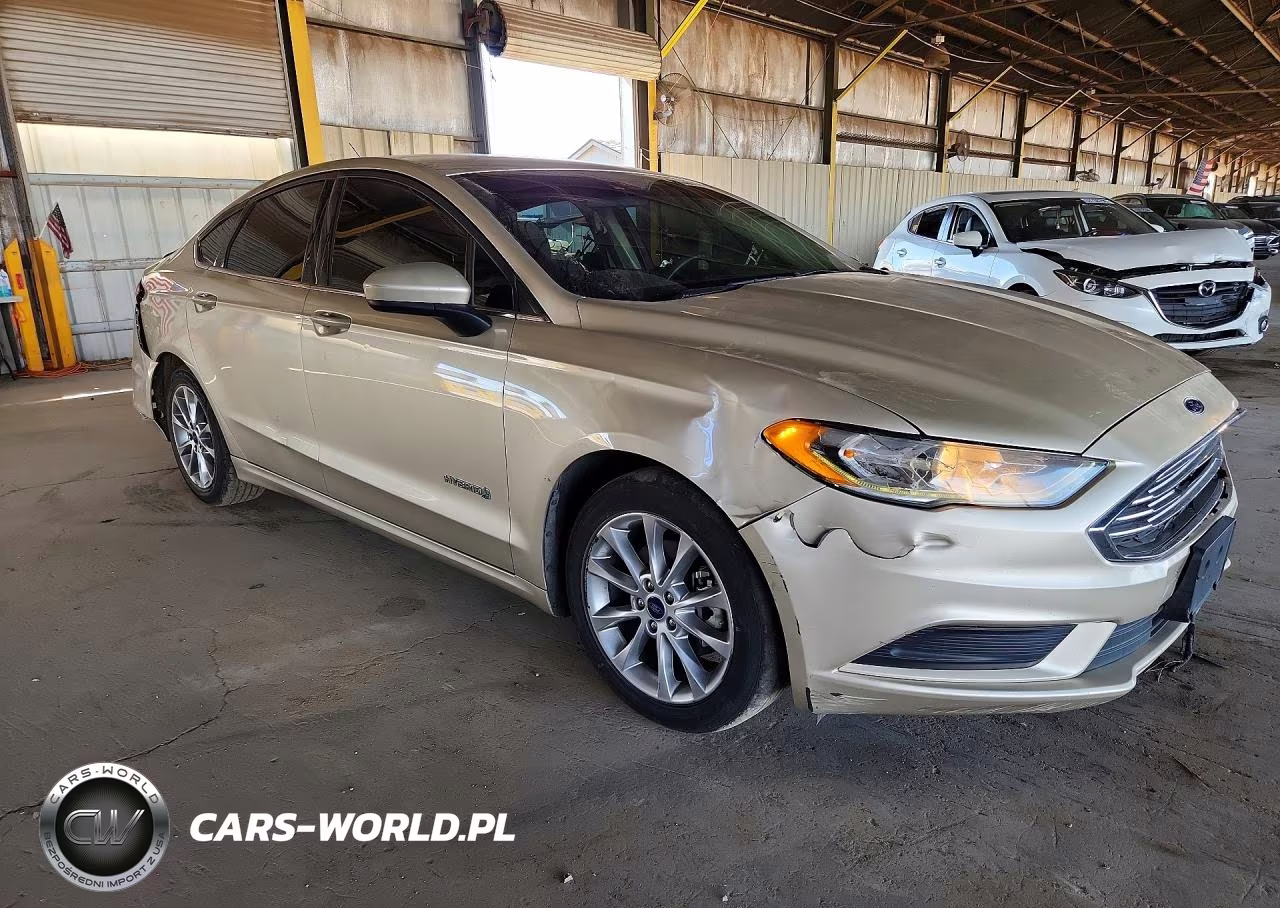2017 Ford Fusion Se Hybrid VIN:3FA6P0LU7HR386115 - 4