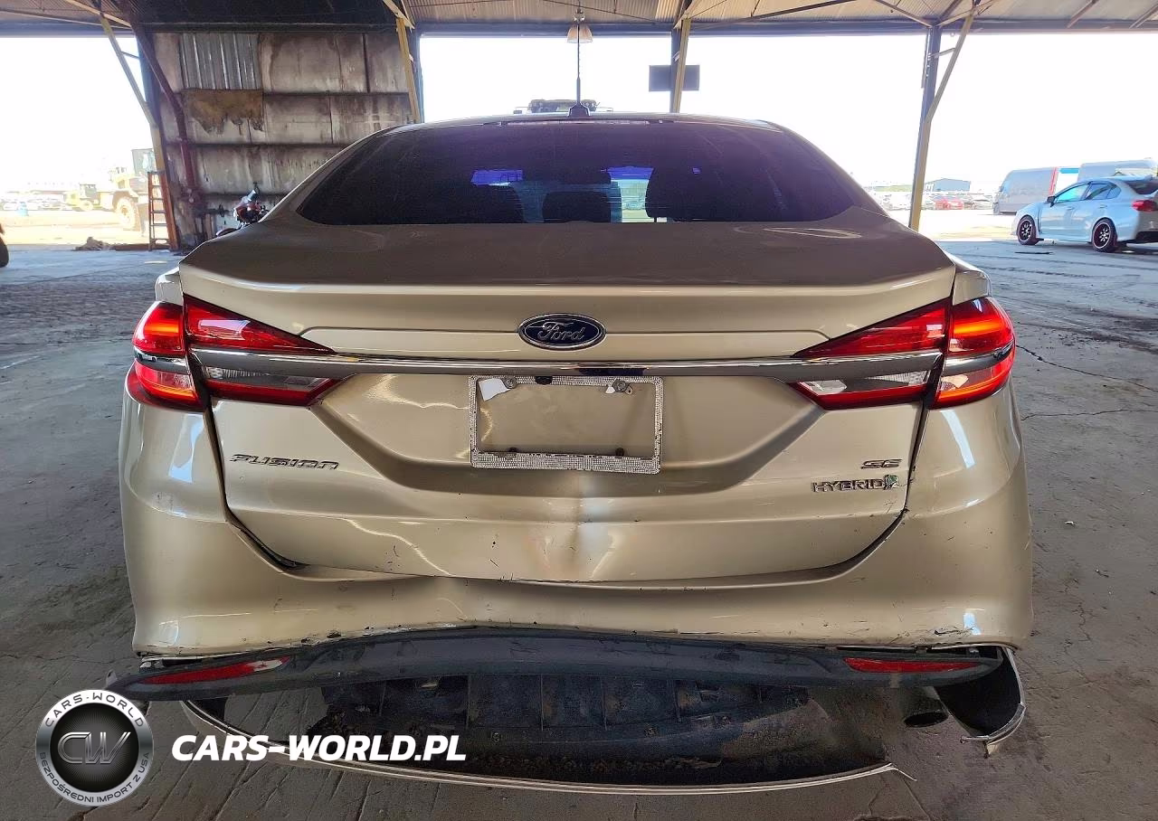 2017 Ford Fusion Se Hybrid VIN:3FA6P0LU7HR386115 - 6