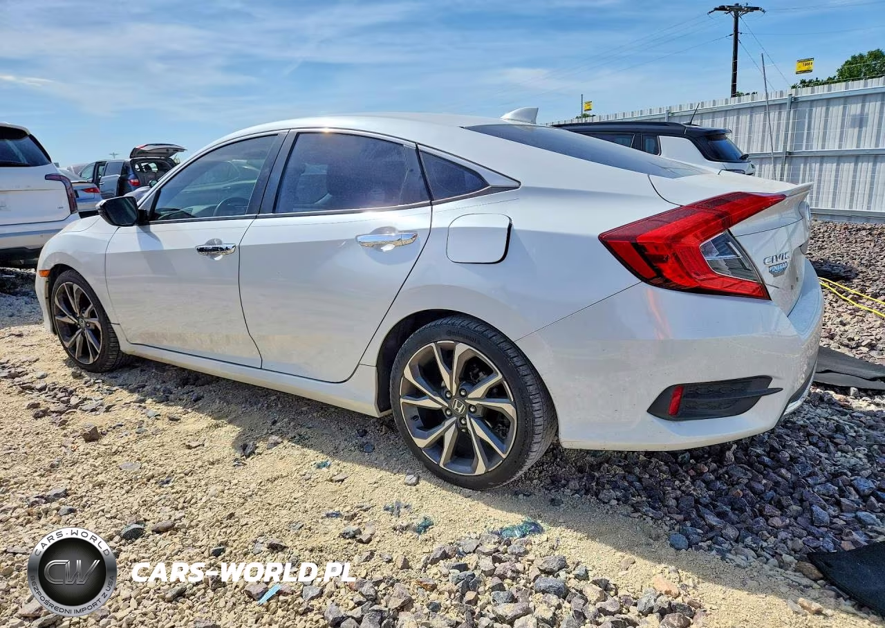 2019 Honda Civic Touring VIN:JHMFC1F96KX005810 - 2