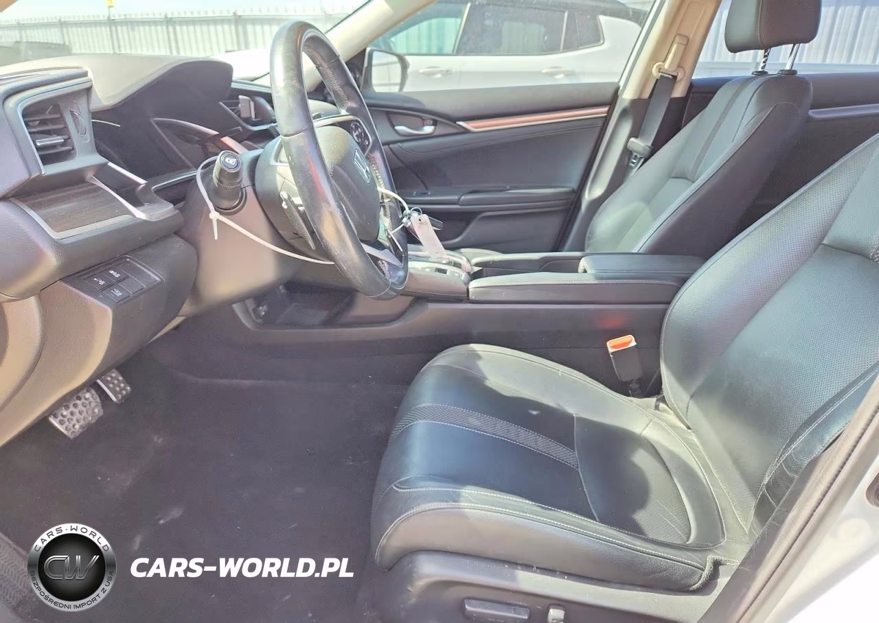 2019 Honda Civic Touring VIN:JHMFC1F96KX005810 - 7