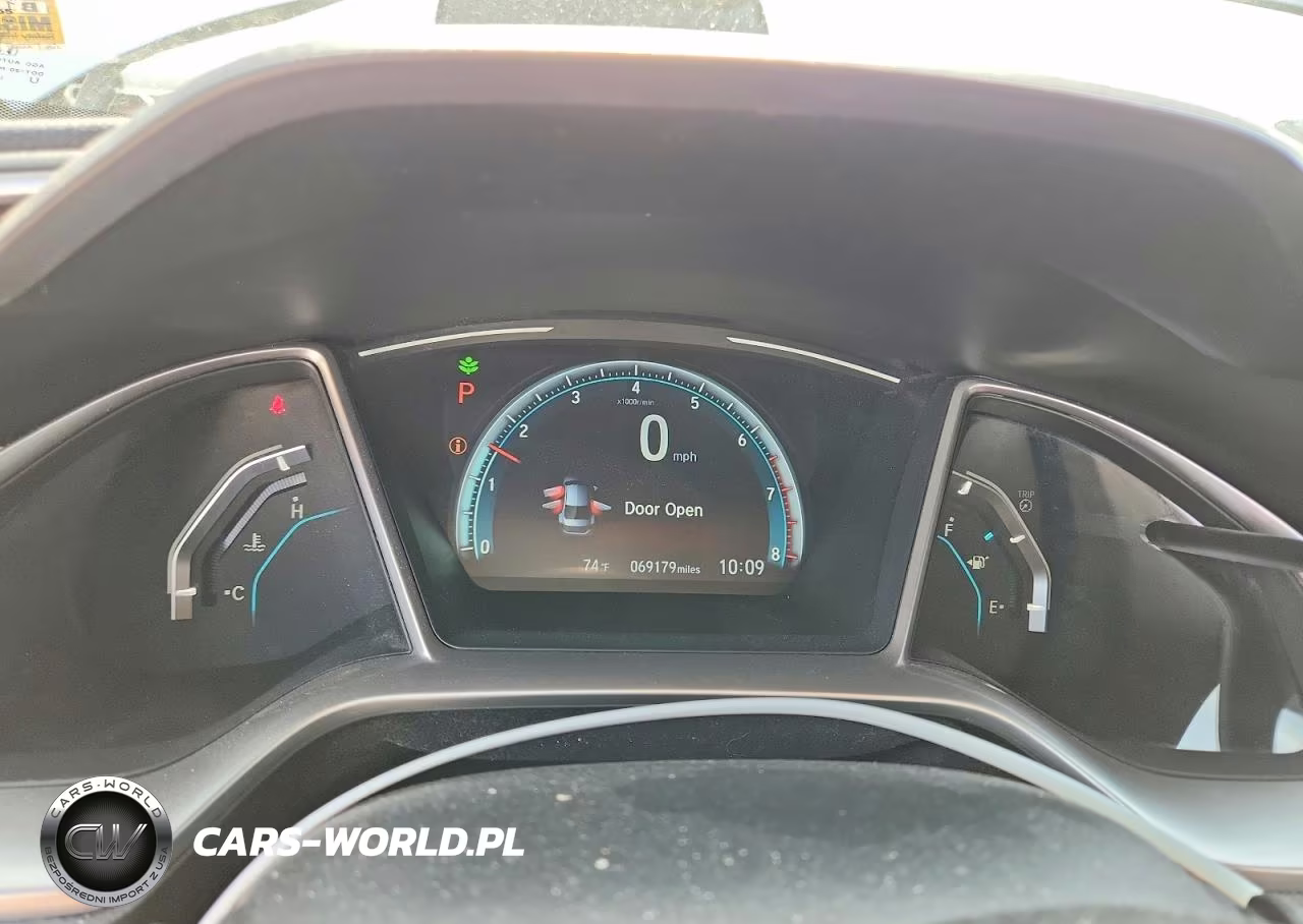 2019 Honda Civic Touring VIN:JHMFC1F96KX005810 - 9
