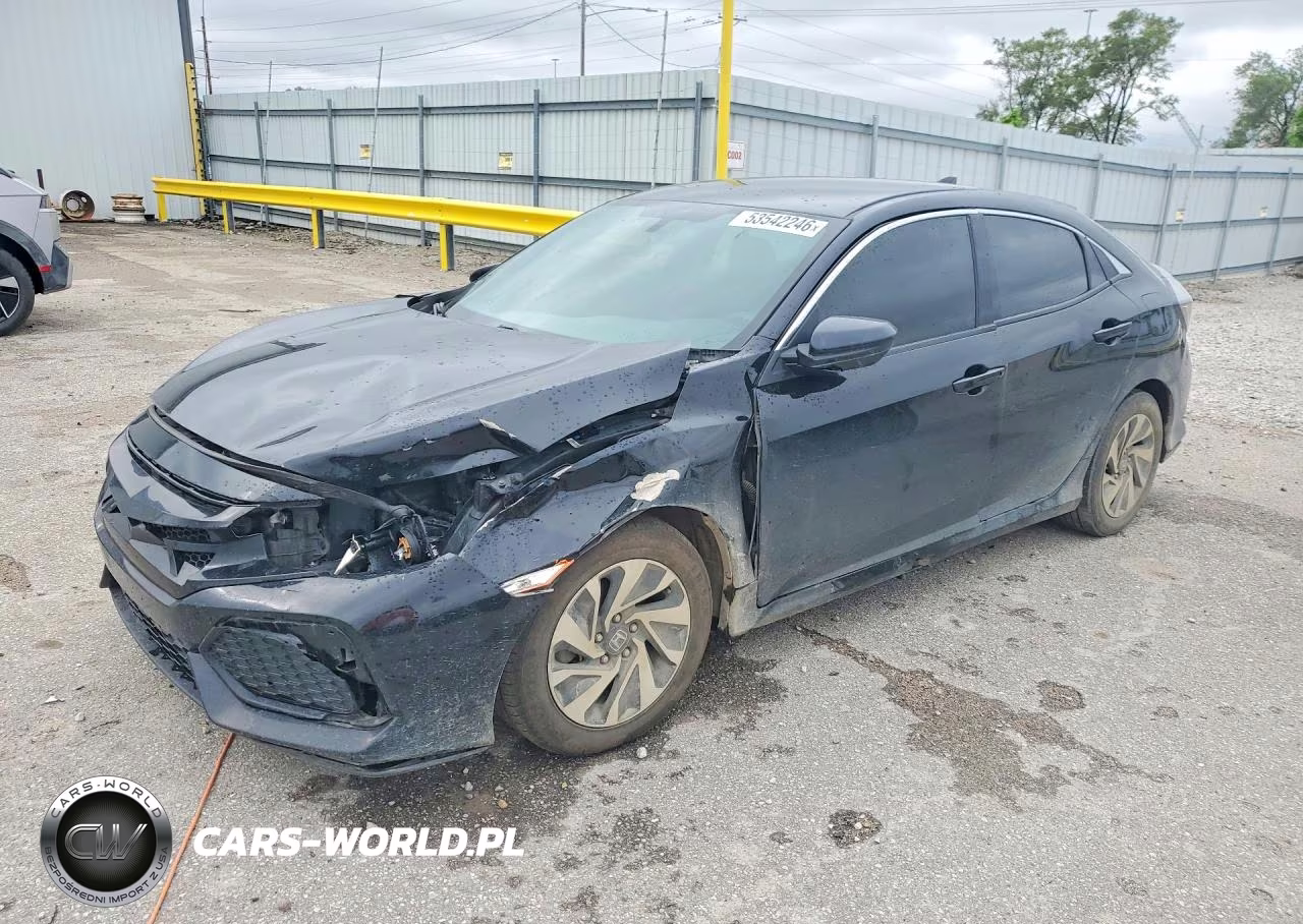2018 Honda Civic Lx VIN:SHHFK7H27JU238643 - 1
