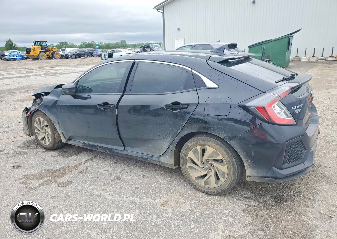 2018 Honda Civic Lx VIN:SHHFK7H27JU238643 - 2