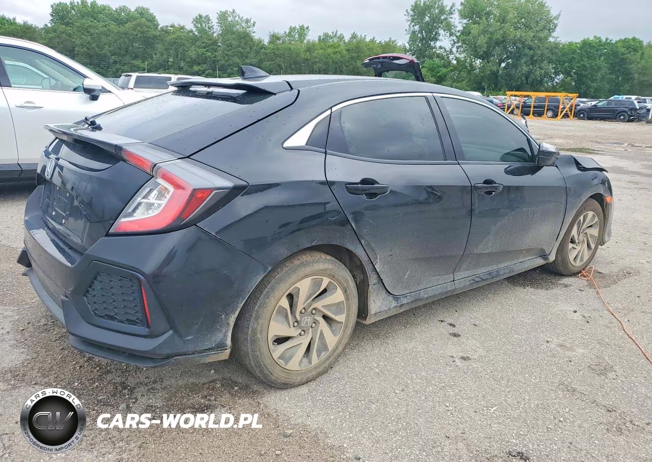 2018 Honda Civic Lx VIN:SHHFK7H27JU238643 - 3