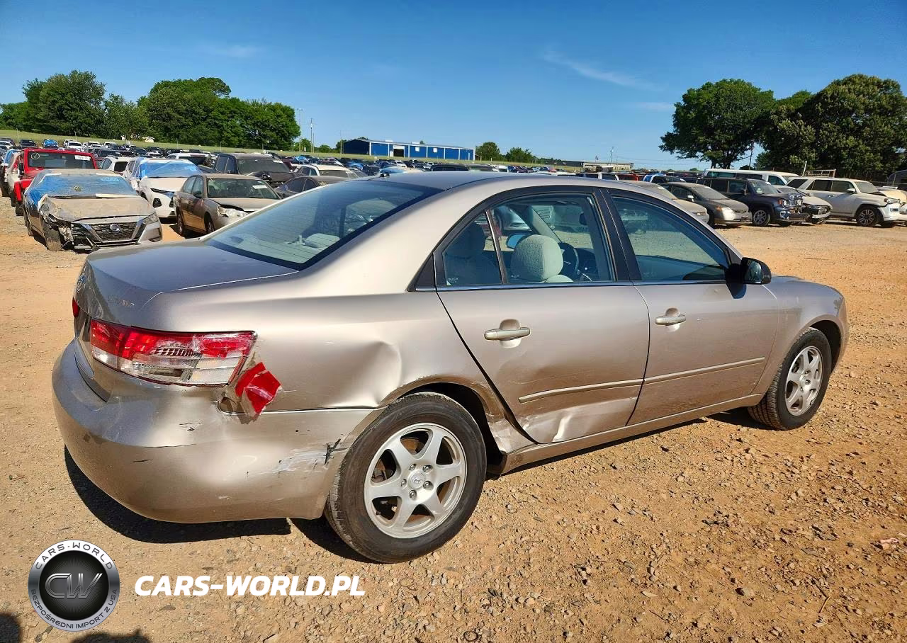 2006 Hyundai Sonata Gls VIN:5NPEU46C36H130448 - 3